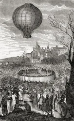 Le Premier Voyage Aérien, Paris, 21 octobre 1783, de 